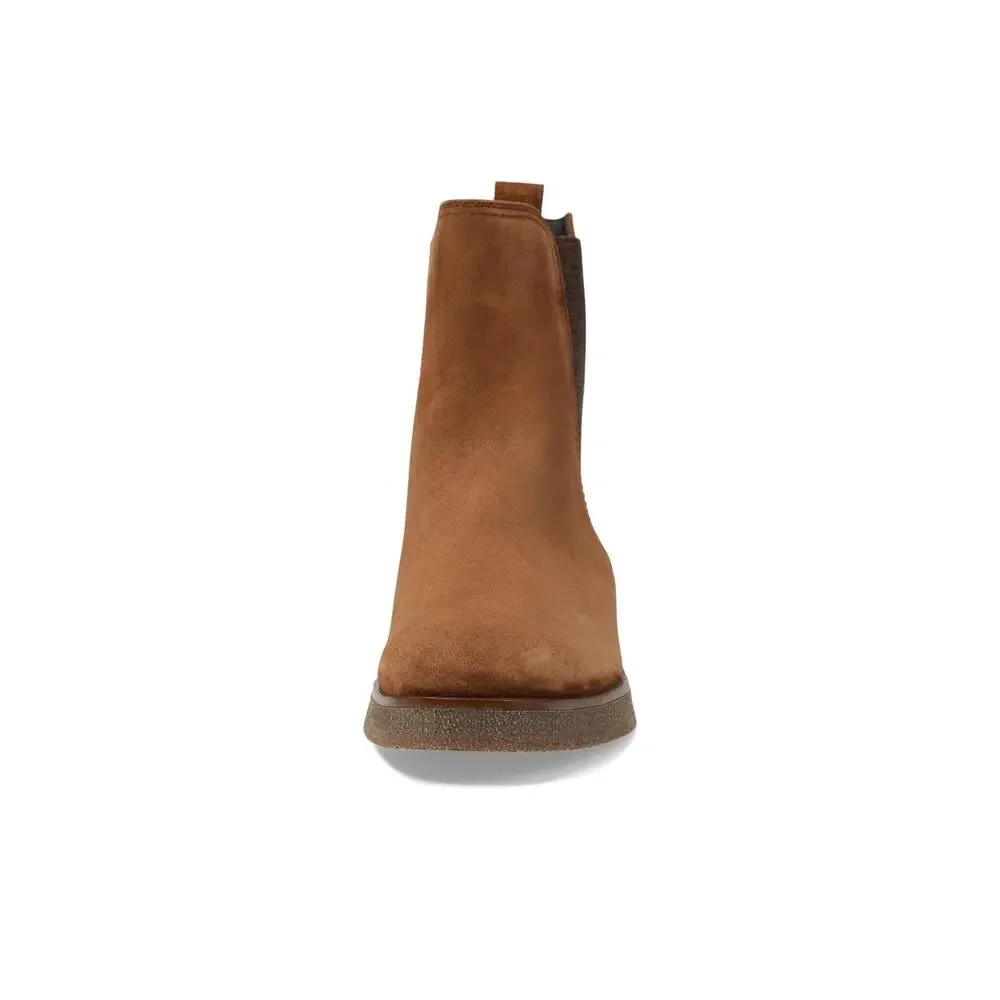 PAUL GREEN SUNNY BOOT TOFFEE SOFT SUEDE AT 7.5 (US WOMEN'S 10) M